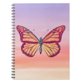 Butterfly Ombre Sunset Tones Journal Notitieboek