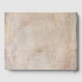 Butterfly on a Puff Flower Memorial Service Gastenboek (Achterkant)