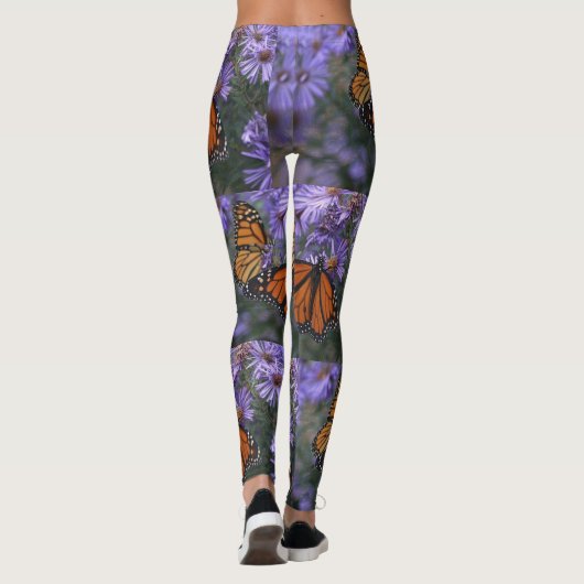 Butterfly on Aster Leggings (Achterkant)