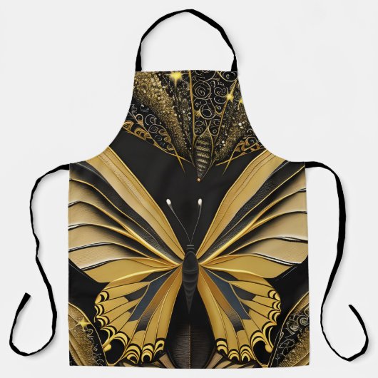 Butterfly on Black Schort (Voorkant)