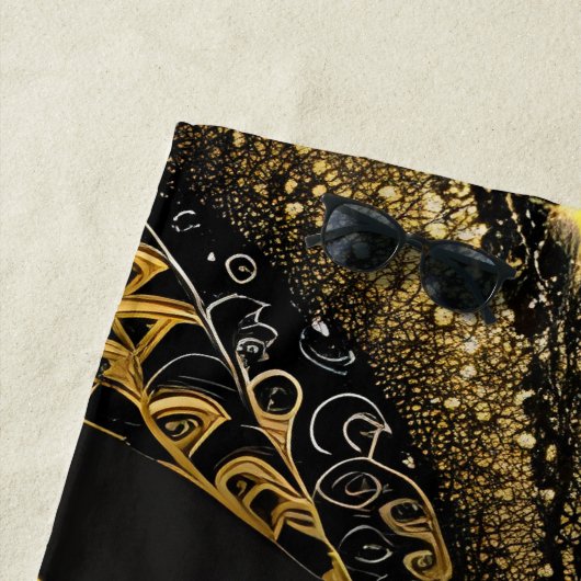 Butterfly on Black Strandlaken (In situ)