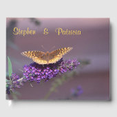 Butterfly on Butterfly Struik Gastenboek (Voorkant)
