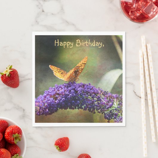 Butterfly on Butterfly Struik Servet (Insitu)