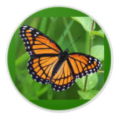 Butterfly on Ceramic Knobs and Pulls Keramische Knop (Voorkant)