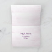 Butterfly on Cone Flower 15th Jubileum Kaart (Binnen)