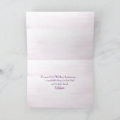 Butterfly on Cone Flower 63rd Jubileum Kaart (Binnen)