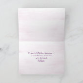 Butterfly on Cone Flower 66th Jubileum Kaart (Binnen)