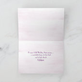 Butterfly on Cone Flower 67th Anniversary Card Kaart (Binnen)