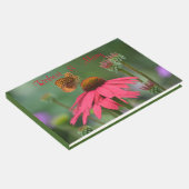 Butterfly on Cone Flower Gastenboek (Hoek)