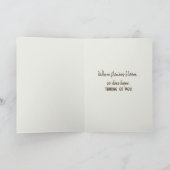 Butterfly on Cone Flower Kaart (Binnen)