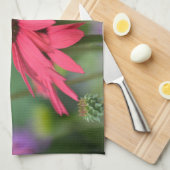Butterfly on Coneflower Theedoek (Quarter Fold)