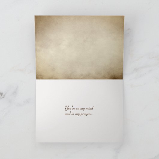 Butterfly on Dandelion Kaart (Binnen)