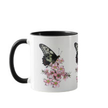 Butterfly on Flowers – Natuur-geïnspireerd ontwerp