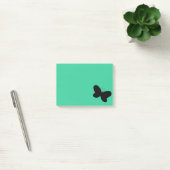 Butterfly on Green Post It Note (Kantoor)