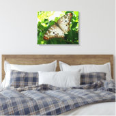 Butterfly on Jasmine Tropical Natuur Photography Canvas Afdruk (Insitu (Slaapkamer))