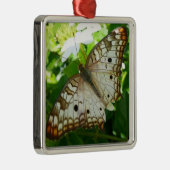 Butterfly on Jasmine Tropical Natuur Photography Metalen Ornament (Rechts)