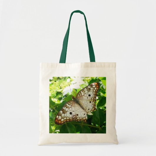 Butterfly on Jasmine Tropical Natuur Photography Tote Bag (Voorkant)