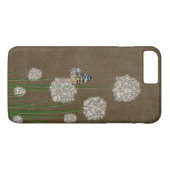 Butterfly on Puffs Case-Mate iPhone Case (Achterkant (Horizontaal))