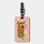 Butterfly on Scooby-Doo's neus Bagagelabel (Voorkant verticaal)