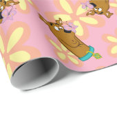 Butterfly on Scooby-Doo's neus Cadeaupapier (Rol Hoek)