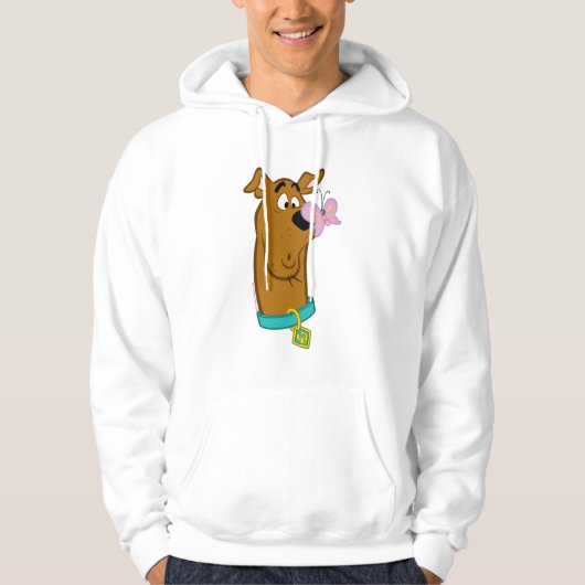 Butterfly on Scooby-Doo's neus Hoodie (Voorkant)
