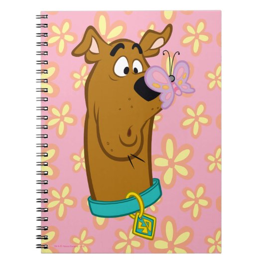 Butterfly on Scooby-Doo's neus Notitieboek (Voorkant)