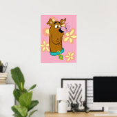 Butterfly on Scooby-Doo's neus Poster (Thuiskantoor)