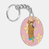 Butterfly on Scooby-Doo's neus Sleutelhanger (Voorkant Links)