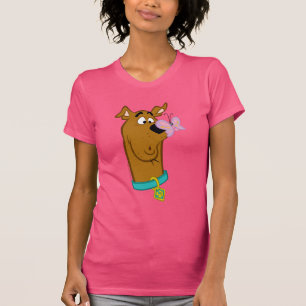 Butterfly on Scooby-Doo's neus T-shirt