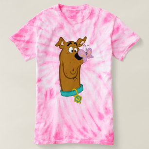 Butterfly on Scooby-Doo's neus T-shirt