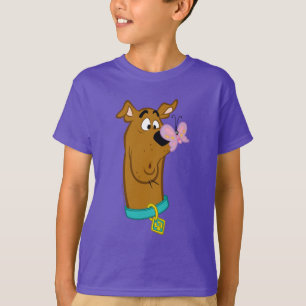 Butterfly on Scooby-Doo's neus T-shirt