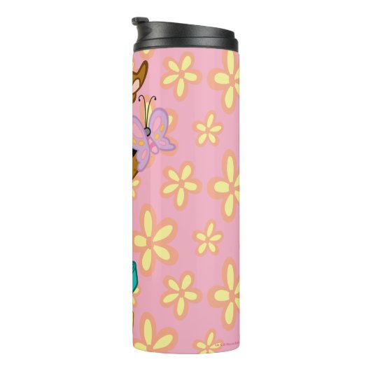 Butterfly on Scooby-Doo's neus Thermosbeker (Geroteerd rechts)