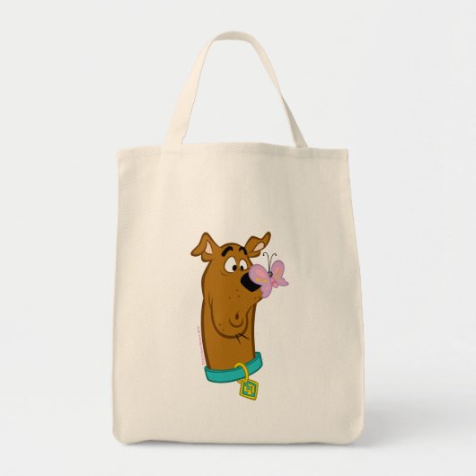 Butterfly on Scooby-Doo's neus Tote Bag (Voorkant)