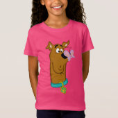Butterfly On Scooby-Doo's Nose T-shirt (Voorkant)