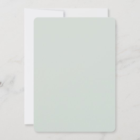 Butterfly on Way Boho Baby shower Invitation Kaart (Achterkant)