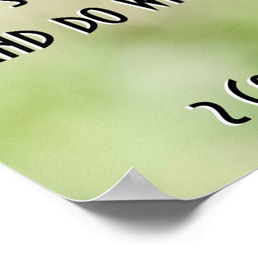 Butterfly on Wildfllowers, w Corinthians Verse Poster (Hoek)