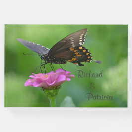 Butterfly on Zinnia Gastenboek
