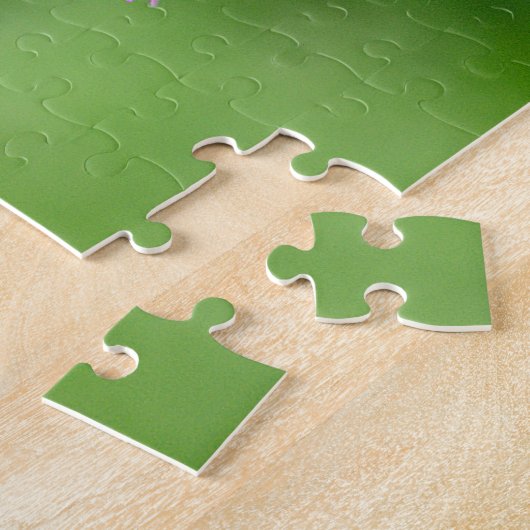 Butterfly on Zinnia Puzzle Legpuzzel (Zijkant)