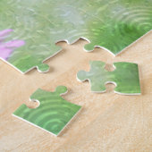 Butterfly on Zinnia Puzzle Legpuzzel (Zijkant)