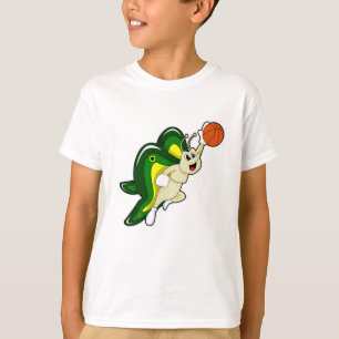 Butterfly op Basketball Sports T-shirt
