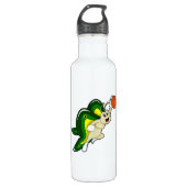 Butterfly op Basketball Sports Waterfles (Voorkant)