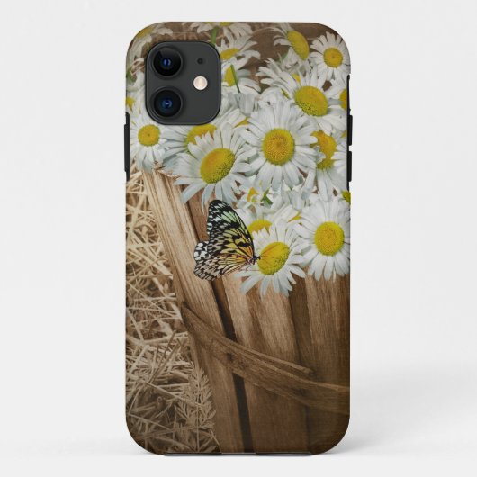 Butterfly op Daisy Case-Mate iPhone Case (Achterkant)