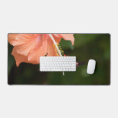 Butterfly op Flower Desk Mat (Keyboard & Muis)