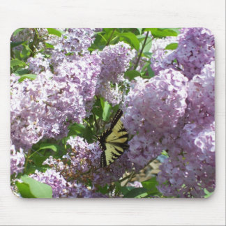Butterfly op Lila Mousepad Muismat