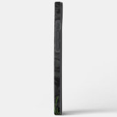 Butterfly op Puff Flower Case-Mate iPhone Case (Achterkant / Links)