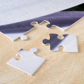 Butterfly op White Daisy | Uitdaging Legpuzzel (Zijkant)