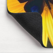 Butterfly op Yellow Daisy Muismat (Hoek)