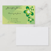  Butterfly-oproepkaart Contactkaartje (Voorkant / Achterkant)