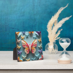 Butterfly Origami Fotoplaat