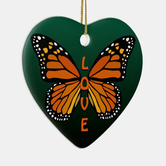 Butterfly Ornament Personalized Butterfly Ornament (Rechts)